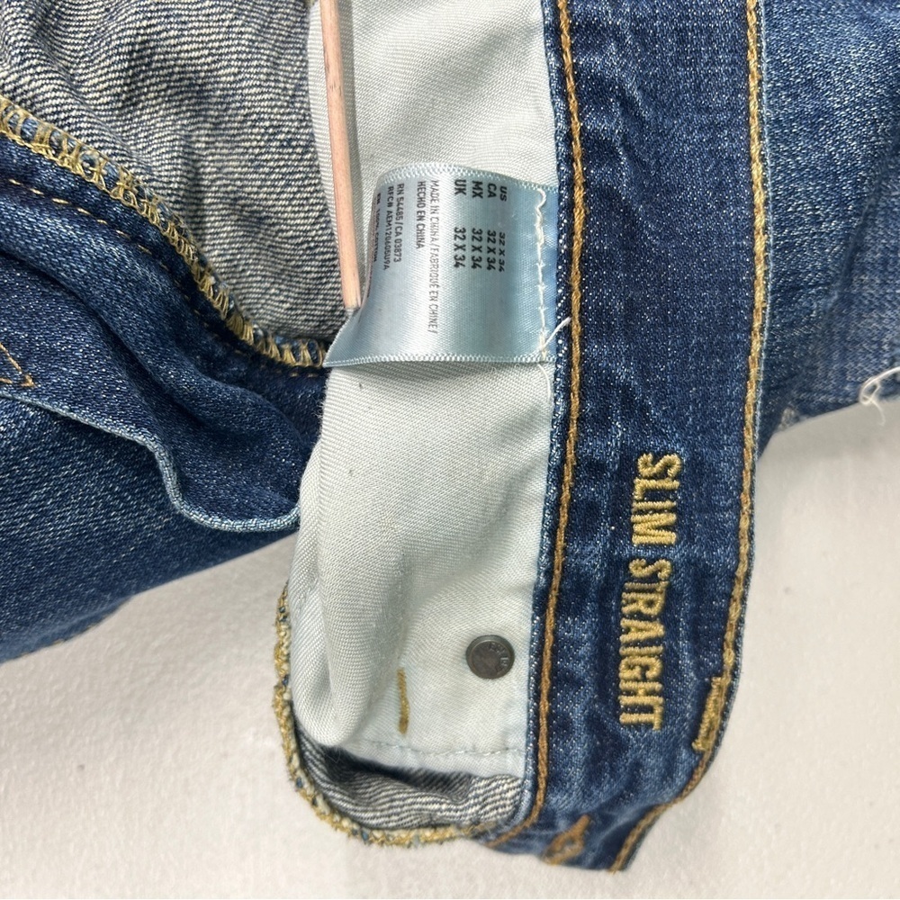 Men's American eagle Distressed Blue Jeans - Picture 5 of 5